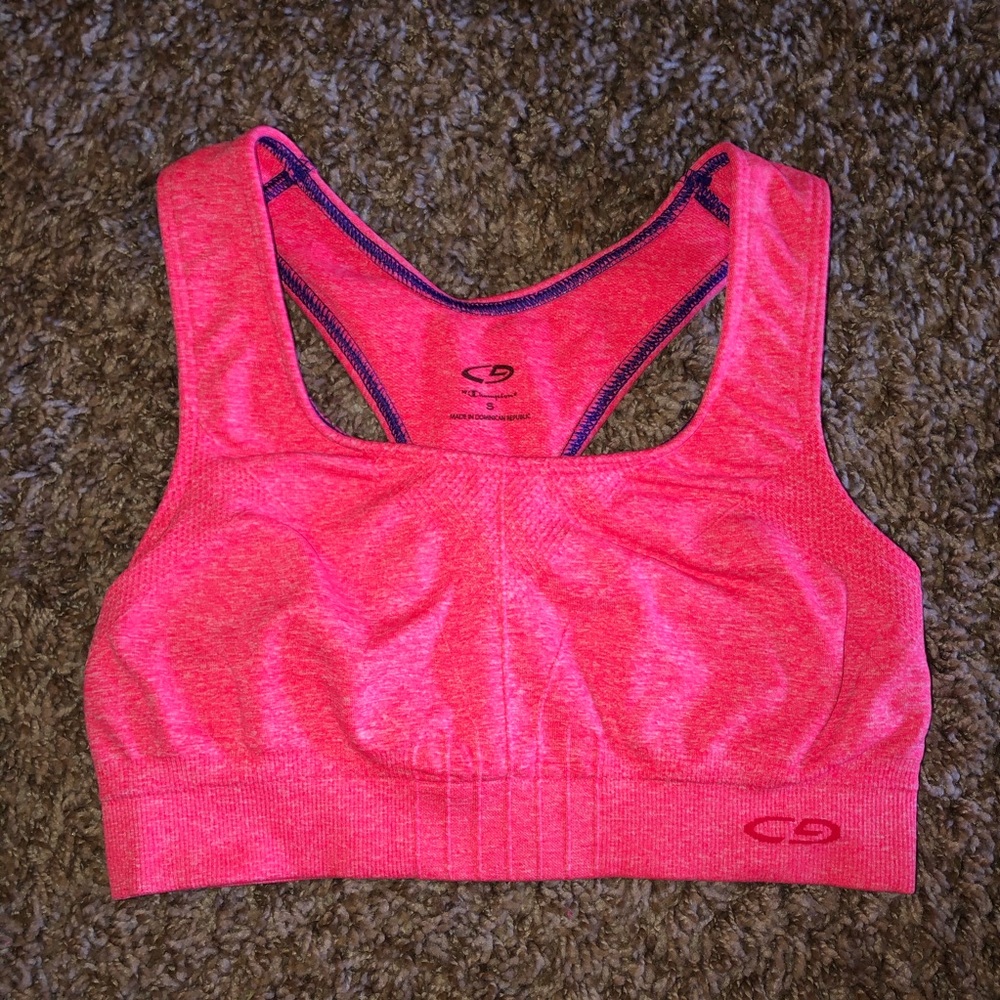 Champion - pink sports bra size small